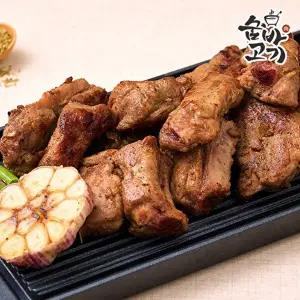 [숨바고기]한입쏙 쪽갈비 2.1kg (오리지널 350g 3팩 + 매콤 350g 3팩)