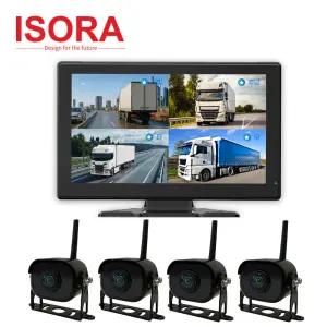 아이소라 무선 4채널 화물차 후방카메라+10.1인치 모니터 세트