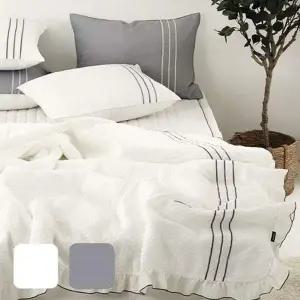 글링 뱀부시어서커 냉감 누빔이불SS 그레이 단품