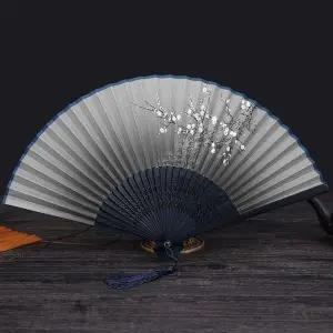 고품질 GDM 시원한 대나무살 접이식 부채 선비부채 (WFD3F1D)