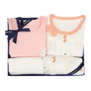 [갤러리아] (압소바출산,백일,아기옷)크루바디슈트+러트내의2벌세트(A25-1062A)