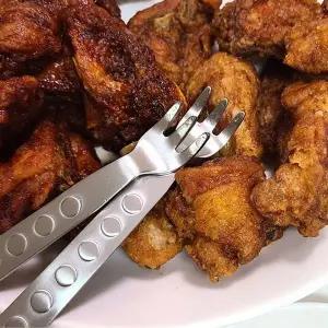 어린이 포크 디저트 포크 치킨포크 커트러리 과일포크