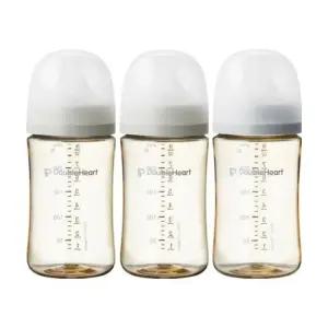 더블하트 3세대 모먼트 아기 젖병 젖꼭지 포함 세트