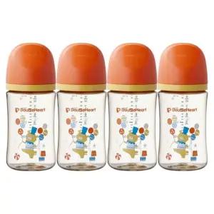 더블하트 젖병 트윈팩 240ml X2 젖꼭지 L 세트 서커스