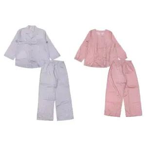 [갤러리아] 와코루 면80수 주자 로고나염 커플파자마[WPA2507W/WPA2507M]