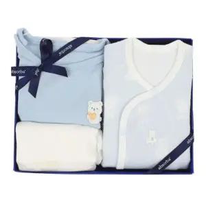 [갤러리아] (압소바출산,백일)크루바디슈트+핑블베배냇슈트(A25-1011)