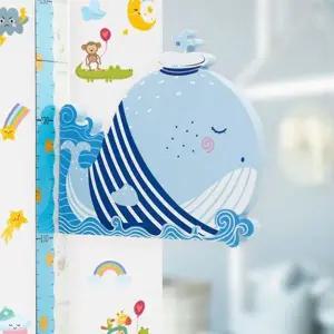 아동방 인테리어 벽면 키재기 스티커 신기한 시트 자녀 성장 측정