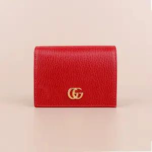 [명품] 마몬트 레더 여성 카드지갑 레드 456126 CAO0G 6433