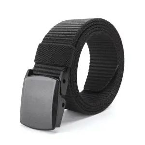 남자 캐주얼 등산 버클 허리띠 군용 벨트 청바