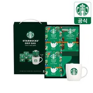 [무배+5만원+랜덤굿즈] 스타벅스 드립백 선물세트 (15T+머그) *쇼핑백증정*