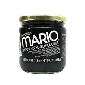 마리오 피티드 블랙 오히블랑까 올리브 310g /홀