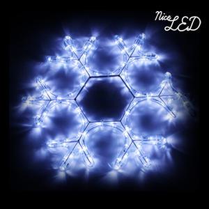 LED 눈결정 크리스마스 트리전구 윈도우 건물외벽등