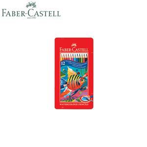 파버카스텔 수채 색연필 틴케이스 12색