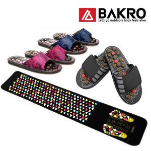 지압 매트 실내화 슬리퍼 발 매트 자갈 맛사지 지압 천연 돌