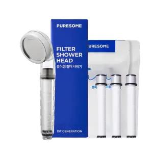 [바디럽][1년SET] 바디럽 퓨어썸 필터 샤워기+퓨어필터 2BOX(6개입)