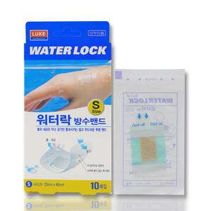 워터락 방수밴드 아쿠아밴드 S 10매 1개