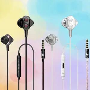 리썬즈몰 밥쇽 8D 2BA 밥튠 유선 게이밍 이어폰