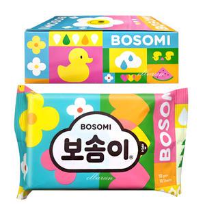 보솜이 펀앤플레이 라이트 휴대용 물티슈10매x10개 / 베이비케어 아기물티슈