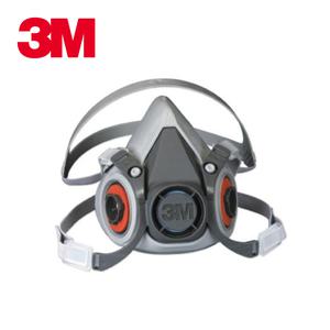 3M 마스크 6200 반면형면체 양구형 방진 방독