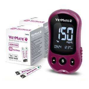 동물전용 벳메이트 혈당측정기+시험지100매+란셋100개+알콜솜100매