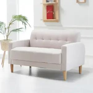 에보니아 루비 2인용 쇼파 패브릭 인조가죽