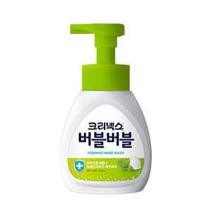 크리넥스 버블버블 핸드워시 힐링그린 용기형250ml