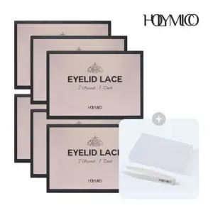 홀리미코 쌍꺼풀레이스 6박스+휴대용보관함+집게