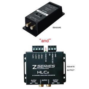 순정무출 오디오링크 리모트 생성 차량용High Low Converter 2채널 4채널 Karment 국산 HLC2 HLC4