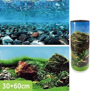 백스크린 양면 30X60cm 수족관배경 어항배경 C525530