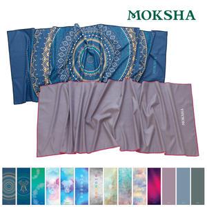 모크샤 요가 매트타월 2개세트/ 천매트 커버 타올