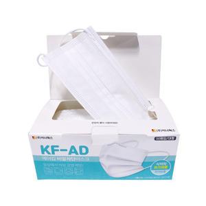 이너웍스 에어캅비말차단마스크 50매/대형/백색/KF-AD