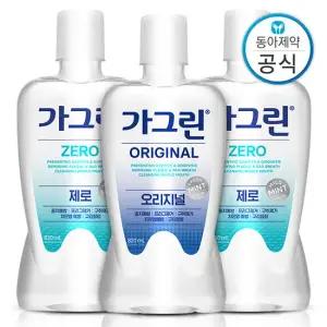 가그린 가글 820ml 3개 구강청결제/입냄새제거