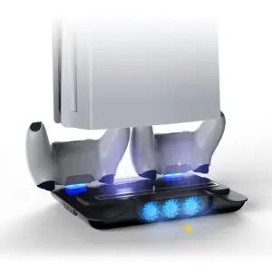 DOBE PS5 멀티 쿨링스탠드 TP5-05102 듀얼센스 충전 플스5 거치대 컨트롤러