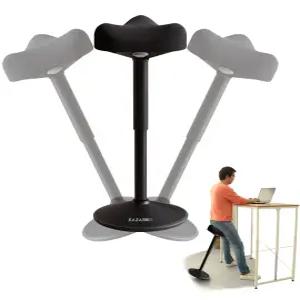 카자리코 스탠딩 높이조절 의자 병원 간호사 진료 회전 서서 앉는 의자  재택 근무 스툴 Stool