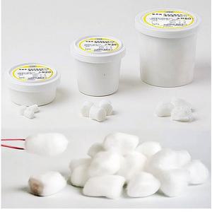 큐앤큐 멸균 탈지면 코튼볼s 소형 10개입 멸균솜