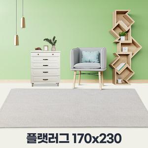 플랫 단모러그 170x230 사계절 예쁜 거실카페트 안방
