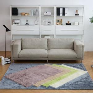 [리앤데코]프라페 극세사 사계절 거실 아이방 러그 (100x150cm)