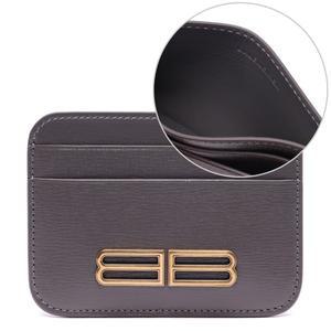 [발렌시아가](마산점) 22SS 여성 GOSSIP 금장로고 카드지갑 (674854_2101O_1404_22S)