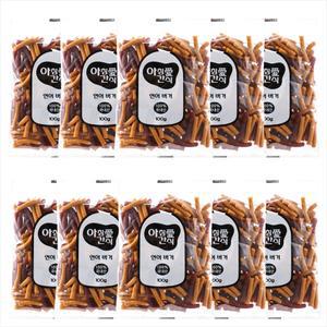 아침애 연어 버거 100g x 10개 강아지 훈련용 노즈워크 간식 부드러운 노견간식