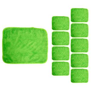 크린메이트 2중겹 극세사 만능크리너 손걸레 (그린) 10장