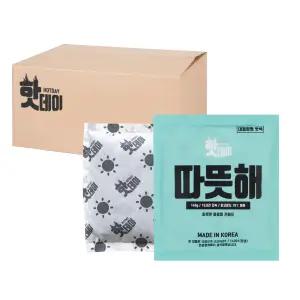 핫데이핫팩 대용량형 따뜻해 140g X 100매 국내생산