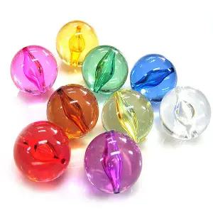 ALL 큰비즈 20mm 라운드 투명볼 왕구슬 한팩 20알