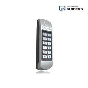 GM-100 글로넥스 단독형 번호키 카드리더기 방수 출입통제 전자식 13.56Mhz RF카드 자동문 현관문 도어락