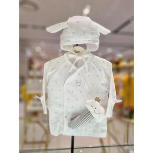 [에뜨와](센텀시티점) (3종)래빗배내저고리x귀달이모x딸랑이 3종 (07P017002A)