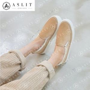 [기타][애슬릿] 국내 생산 플랫폼 벨벳 밴드 안감 퍼 슬립온