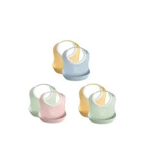 베이비뵨 스몰 베이비 빕 세트 2Pack / 이유식 턱받이