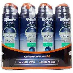 퓨전 프로글라이드젤 170gx4개 면도젤 코스트코