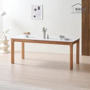 [/착불배송] 발렌시 1900 포세린 통 세라믹 6인 식탁 테이블 단품