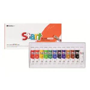 아트박스 신한화구 신한 스타트 아크릴 물감 7.5ml 12색