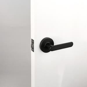 엔젤금속 바보금속 BBL 951 블랙 버튼형방문손잡이 화장실 욕실 나무문 ABS도어 도어핸들 문고리